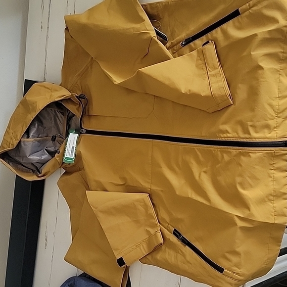 Bleeker AND BROAD MUSTARD WINDBREAKER - Picture 1 of 4